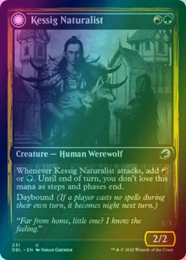 Kessig Naturalist // Lord of the Ulvenwald [231] [Innistrad: Double Feature] [Foil]