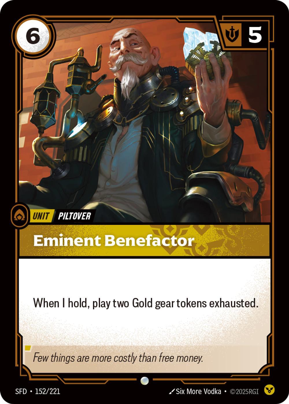 Eminent Benefactor - 152/221 [Spiritforged] [Non-Foil]