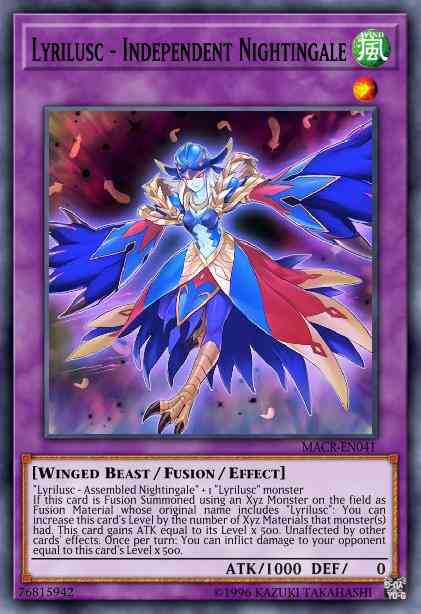Lyrilusc - Independent Nightingale - MACR-EN041 - Super Rare - Unlimited