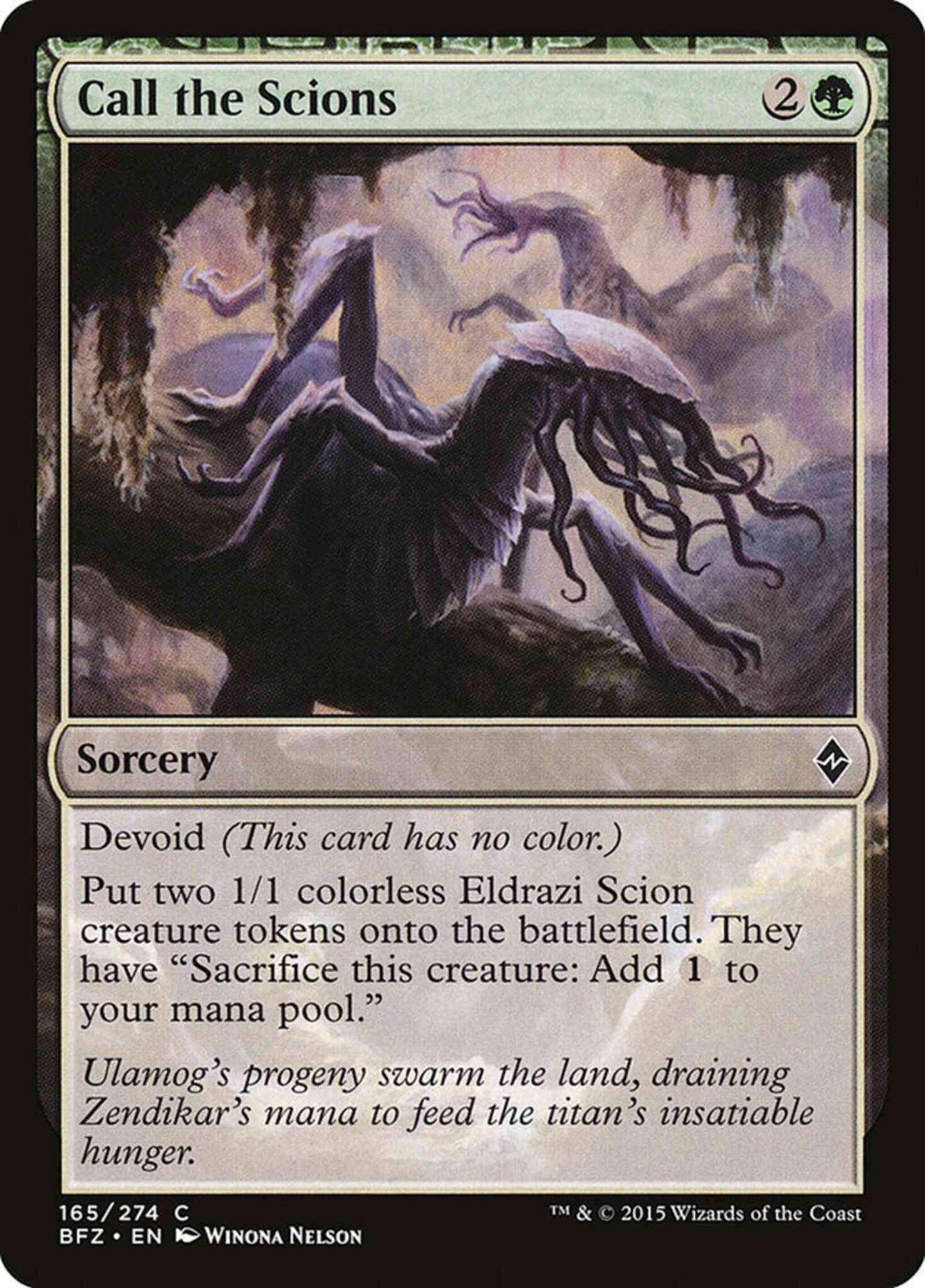 Call the Scions [165] [Battle for Zendikar] [Non-Foil]