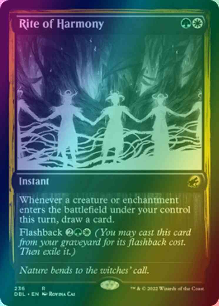 Rite of Harmony [236] [Innistrad: Double Feature] [Foil]
