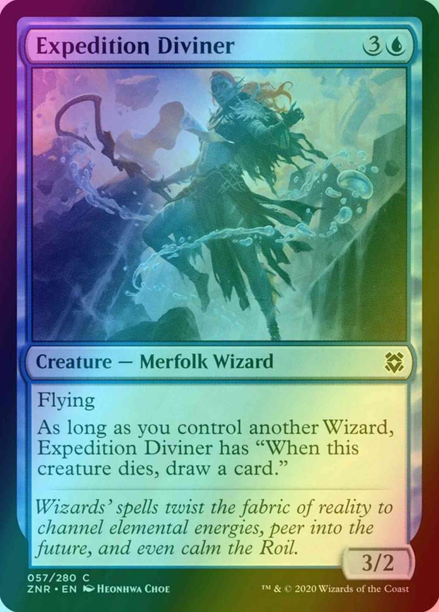 Expedition Diviner [57] [Zendikar Rising] [Foil]