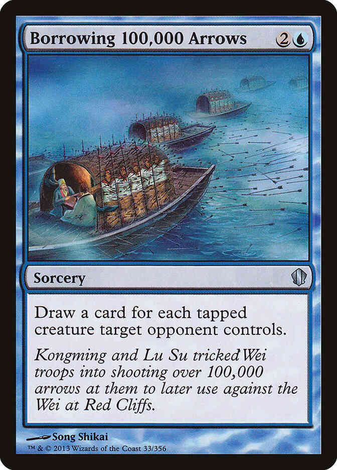 Borrowing 100,000 Arrows [33] [Commander 2013] [Non-Foil]