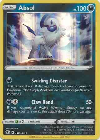 Absol - 097/189 - Rare Holo [swsh10-097] [Holo]