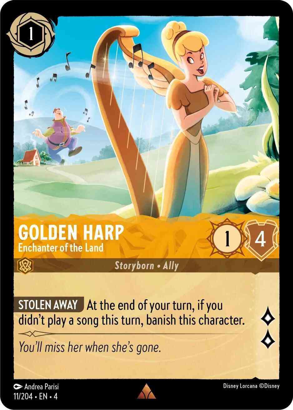 Golden Harp - Enchanter of the Land - 11/204 [Ursula's Return] [Non-Foil]