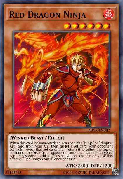 Red Dragon Ninja - ABYR-EN082 - Super Rare - 1st Edition