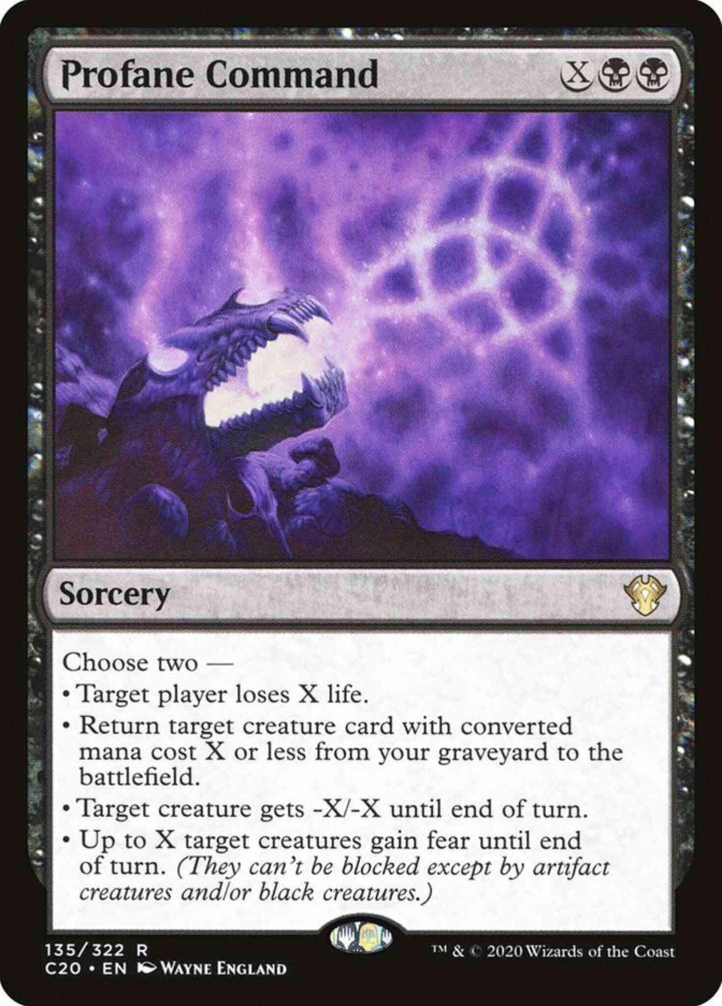 Profane Command [135] [Commander 2020] [Non-Foil]