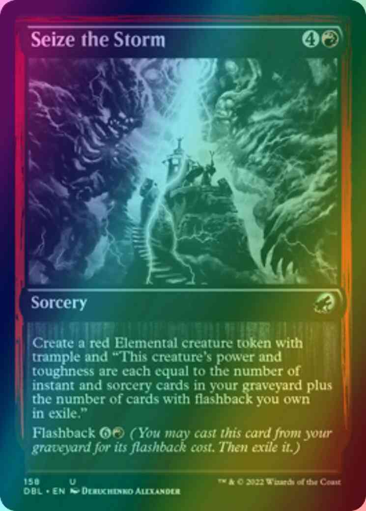 Seize the Storm [158] [Innistrad: Double Feature] [Foil]