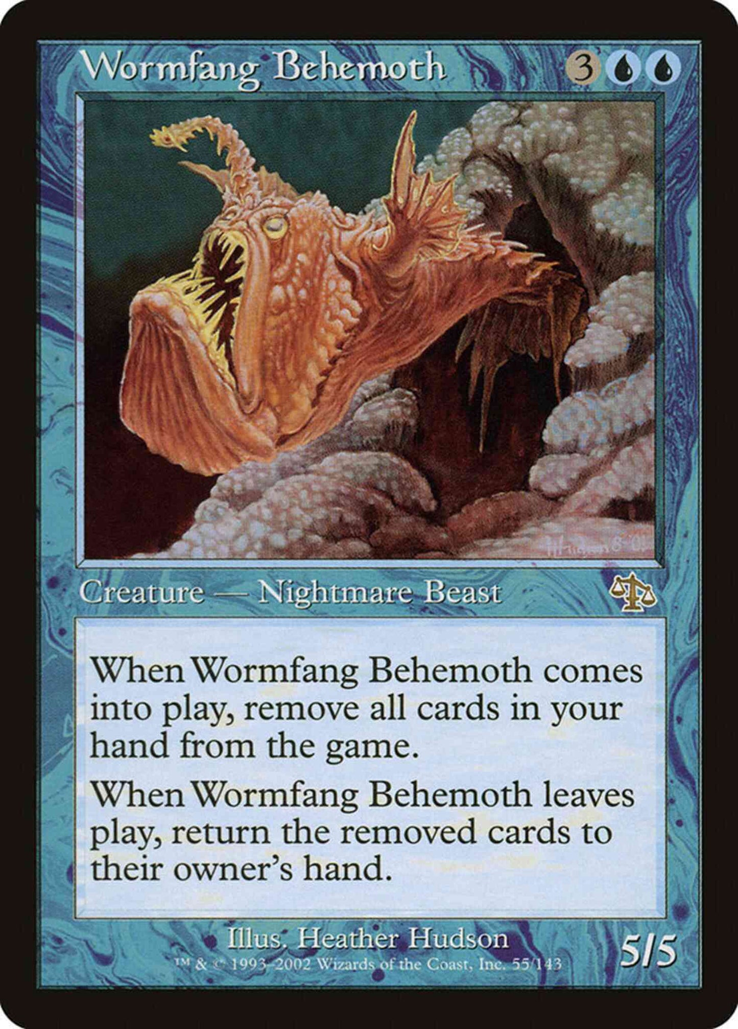 Wormfang Behemoth [55] [Judgment] [Non-Foil]