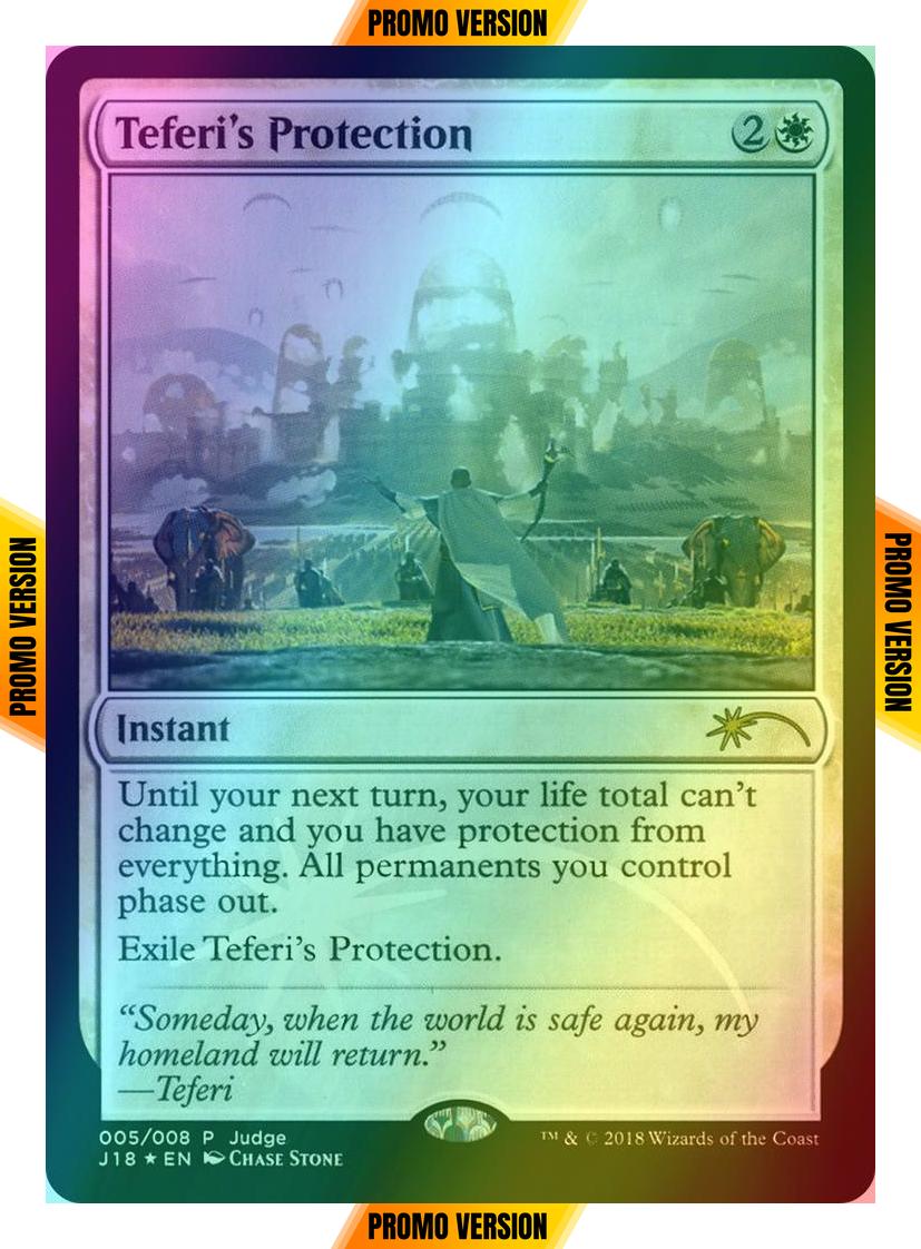 Teferi's Protection [5] [Judge Gift Cards 2018] [Foil]