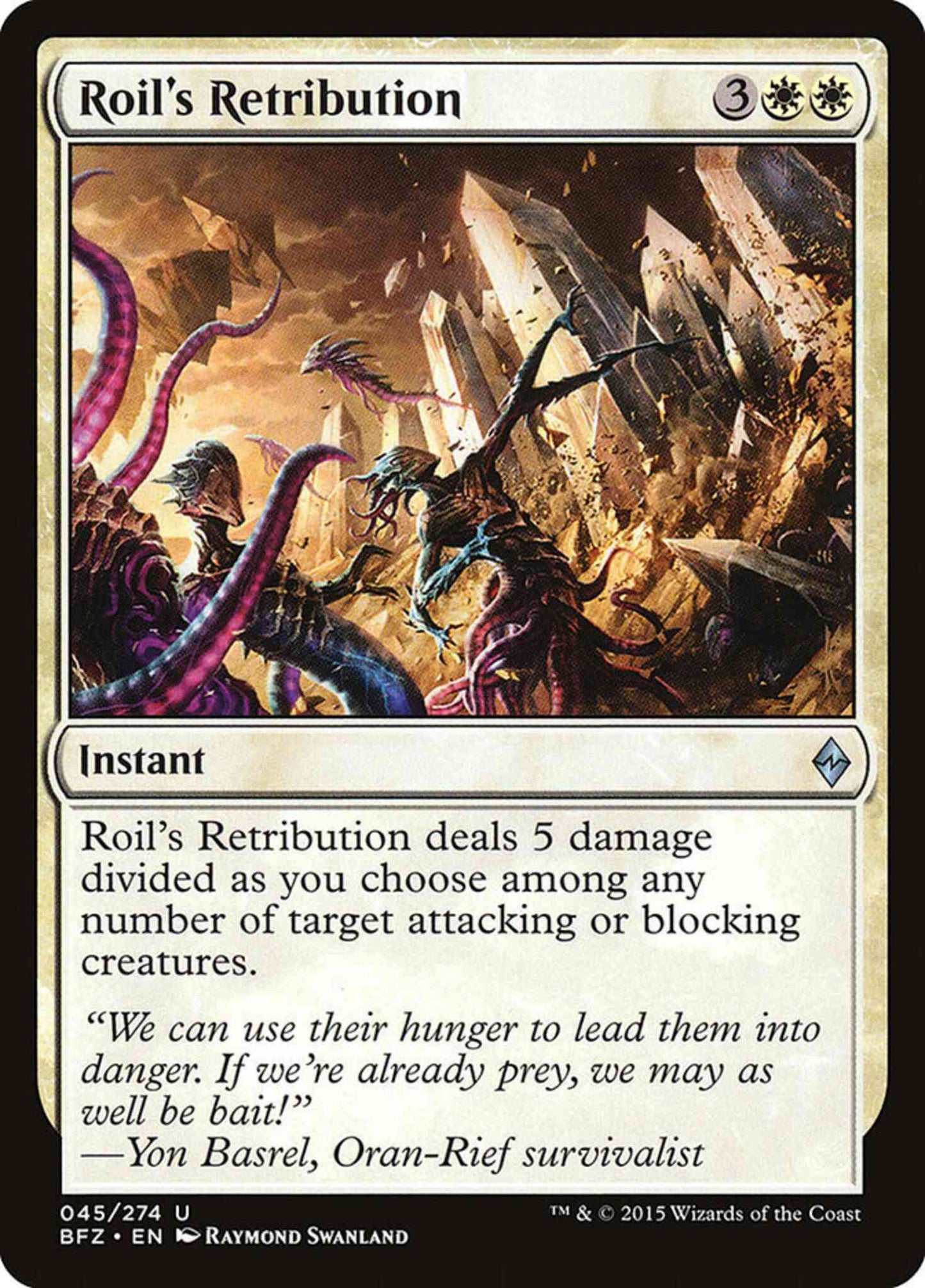 Roil's Retribution [45] [Battle for Zendikar] [Non-Foil]