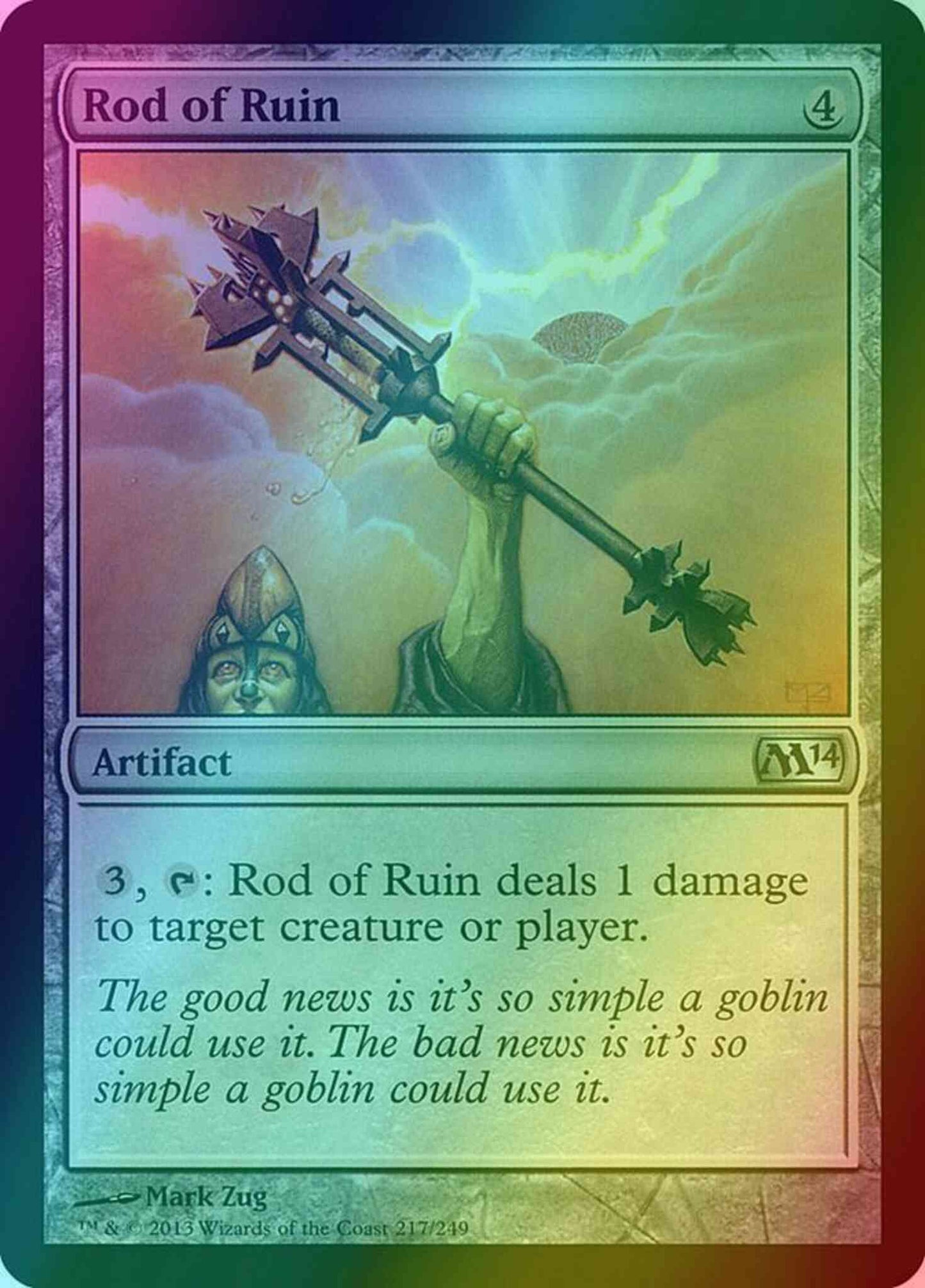 Rod of Ruin [217] [Magic 2014] [Foil]