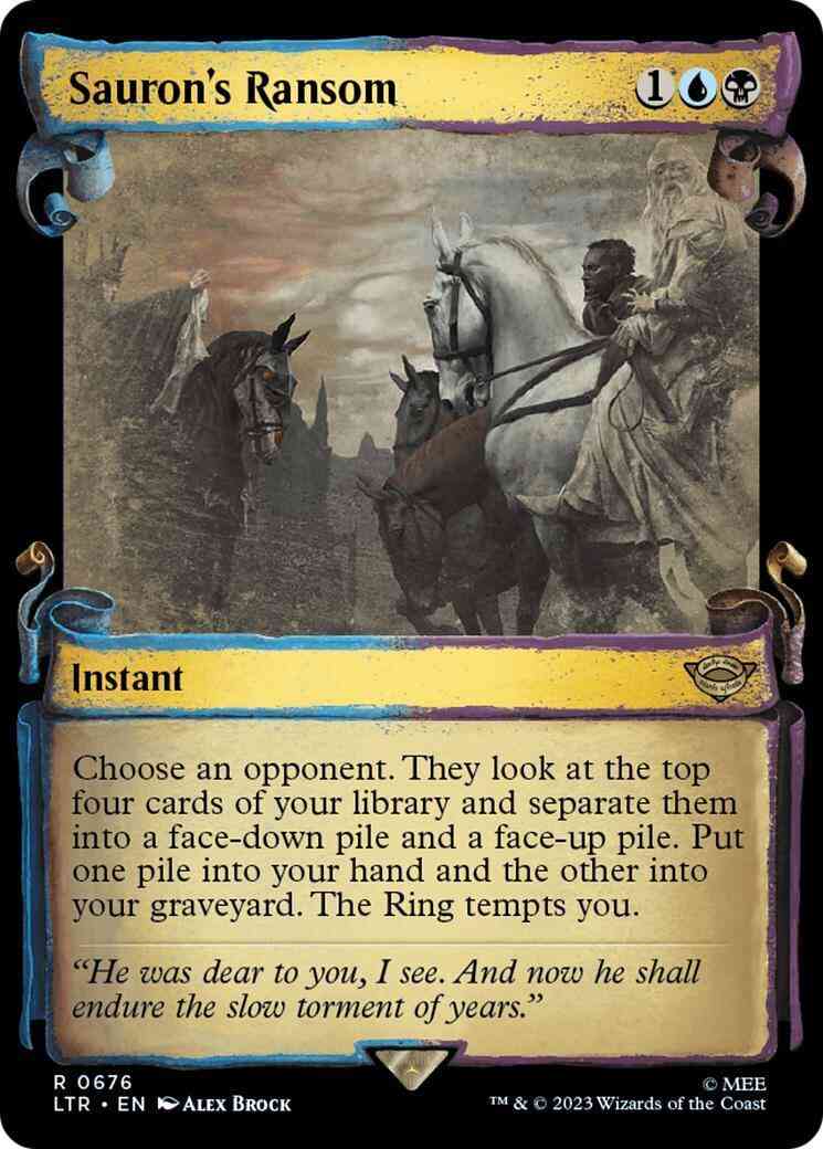 Sauron's Ransom [676] [Scrolls Showcase] [The Lord of the Rings: Tales of Middle-earth] [Non-Foil]