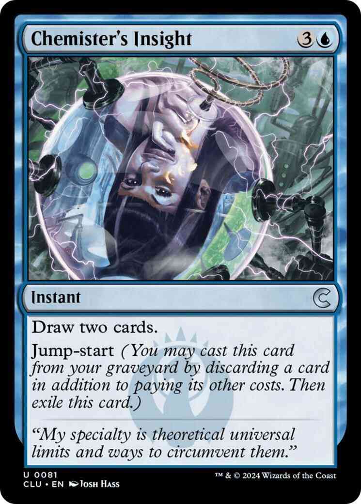 Chemister's Insight [81] [Ravnica: Clue Edition] [Non-Foil]