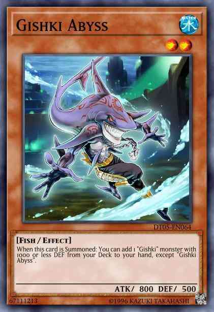 Gishki Abyss - DT05-EN064 - Duel Terminal Normal Parallel Rare - Duel Terminal