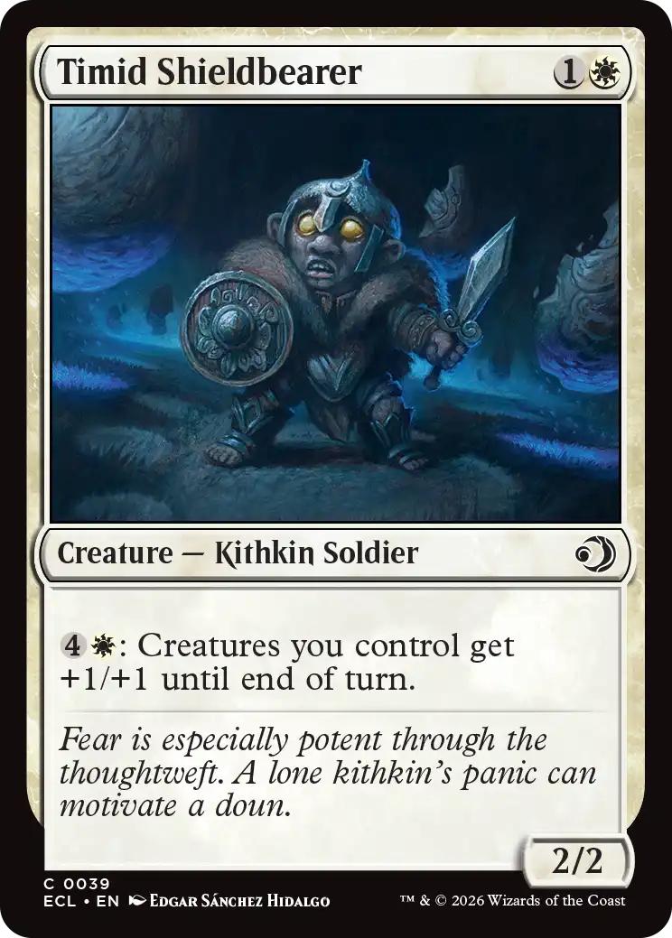 Timid Shieldbearer [39] [Lorwyn Eclipsed] [Non-Foil]