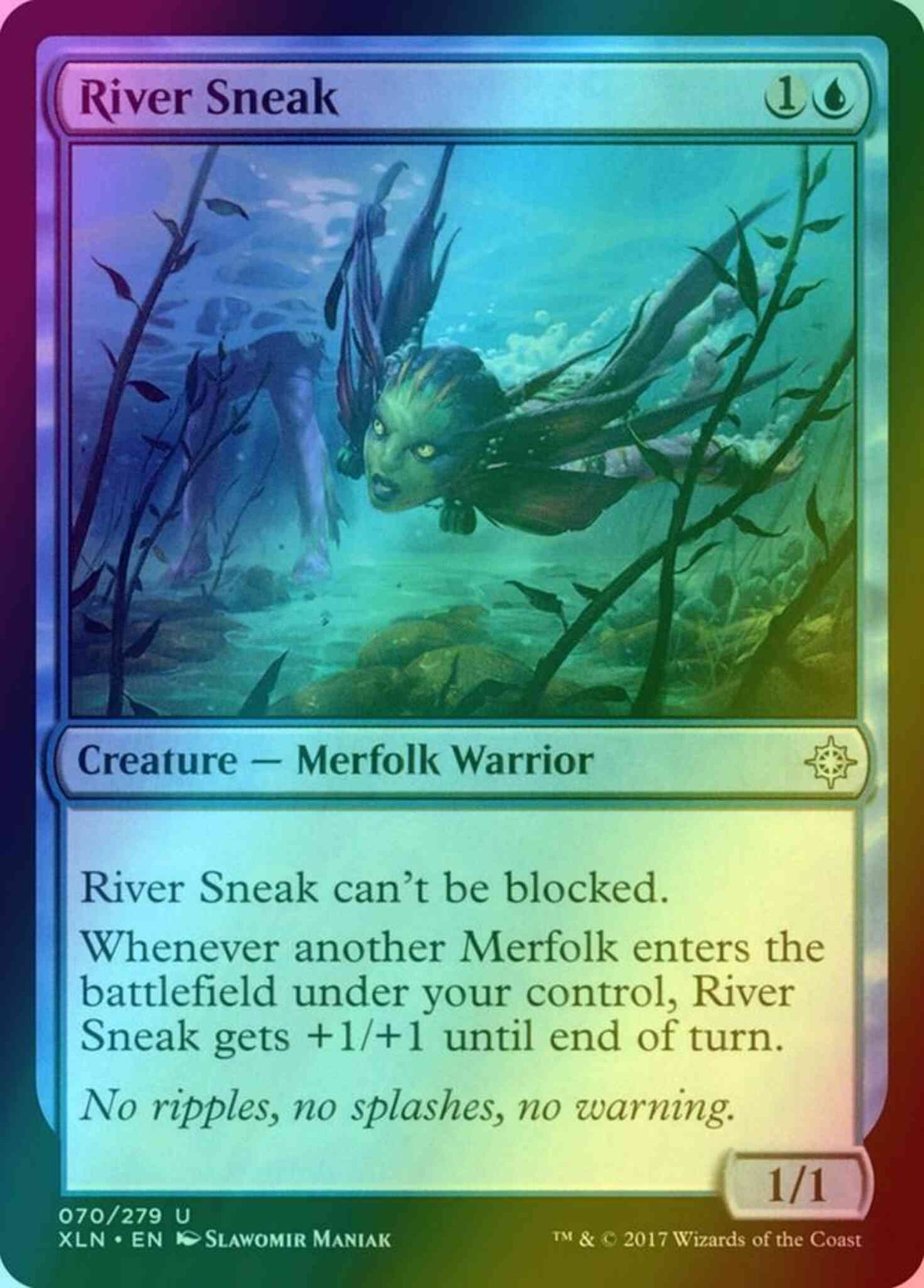 River Sneak [70] [Ixalan] [Foil]