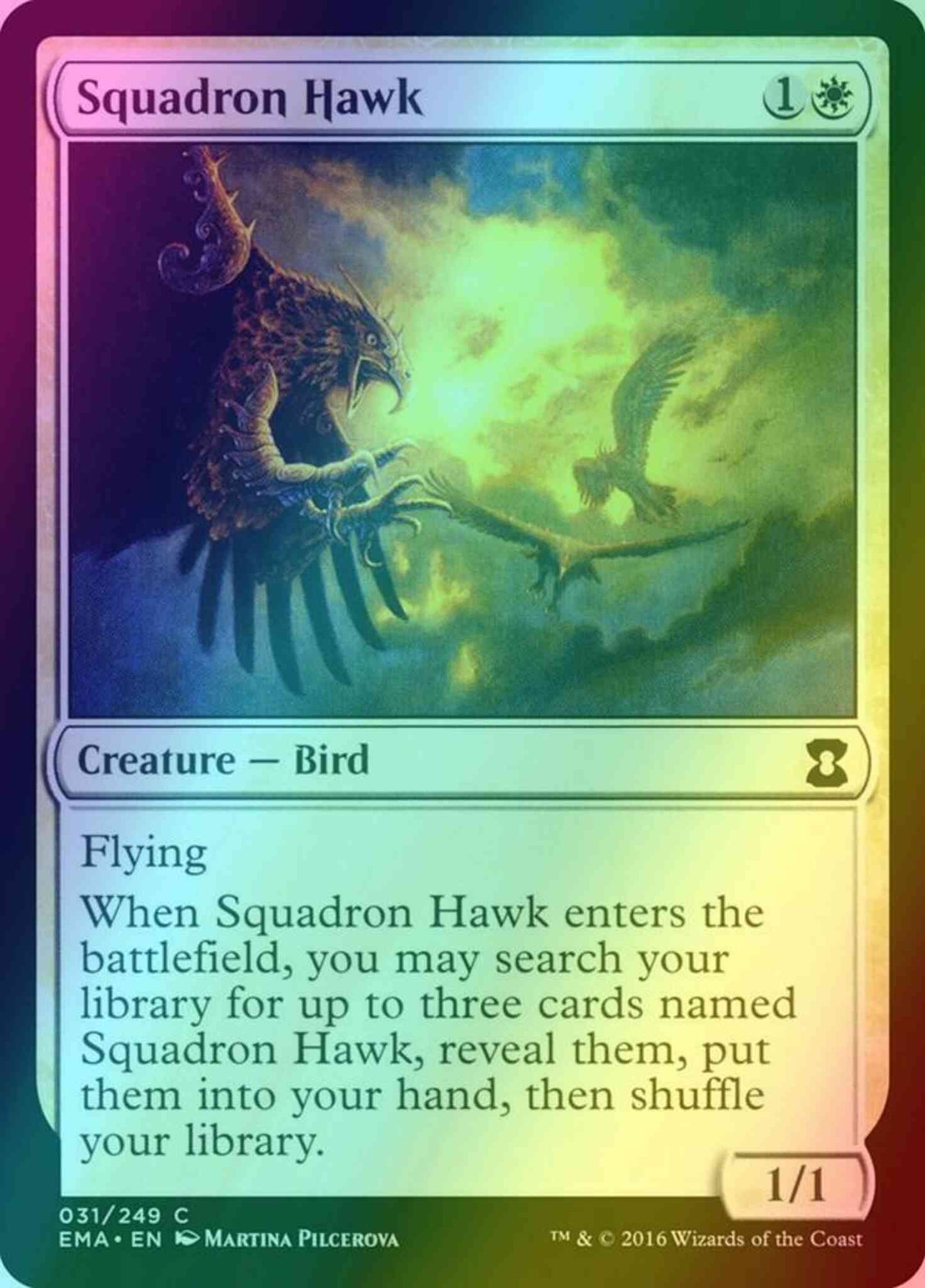 Squadron Hawk [31] [Eternal Masters] [Foil]