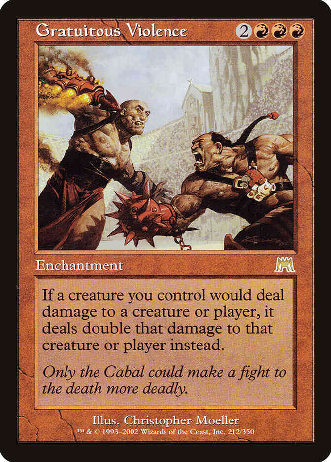 Gratuitous Violence [212] [Onslaught] [Non-Foil]