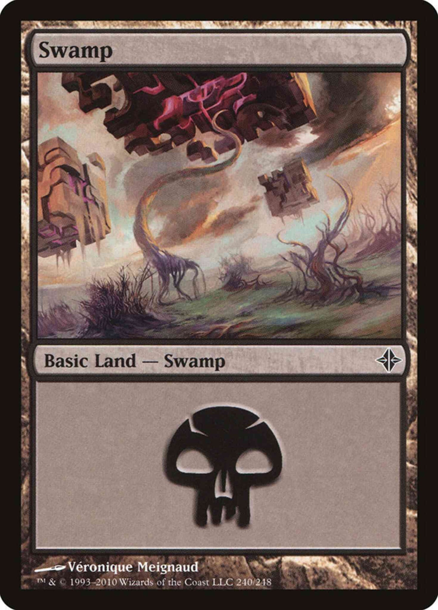 Swamp [240] [Rise Of The Eldrazi] [Non-Foil]
