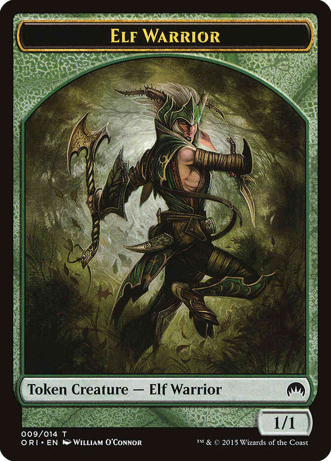 Elf Warrior Token [09] [Magic Origins Tokens] [Non-Foil]