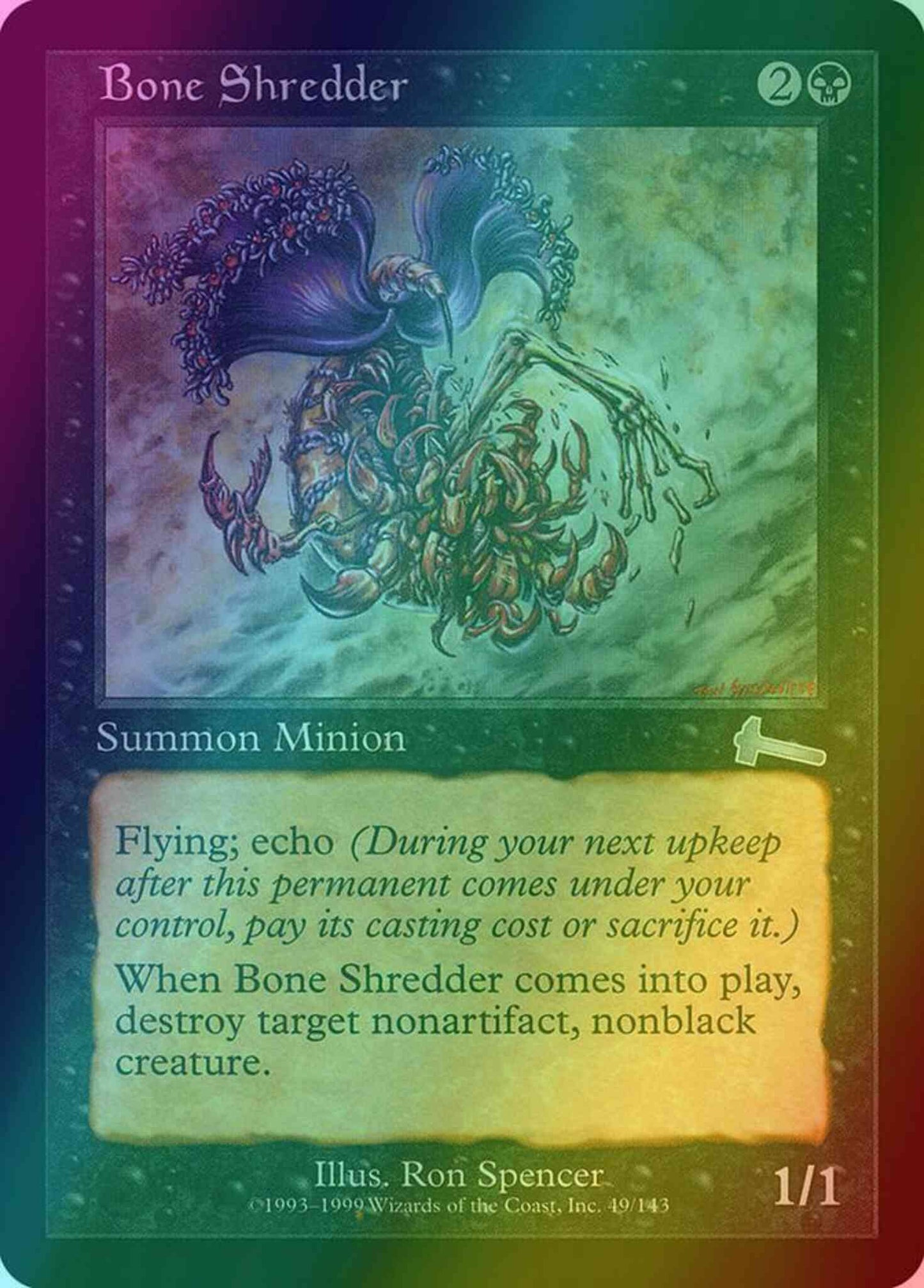 Bone Shredder [49] [Urza's Legacy] [Foil]