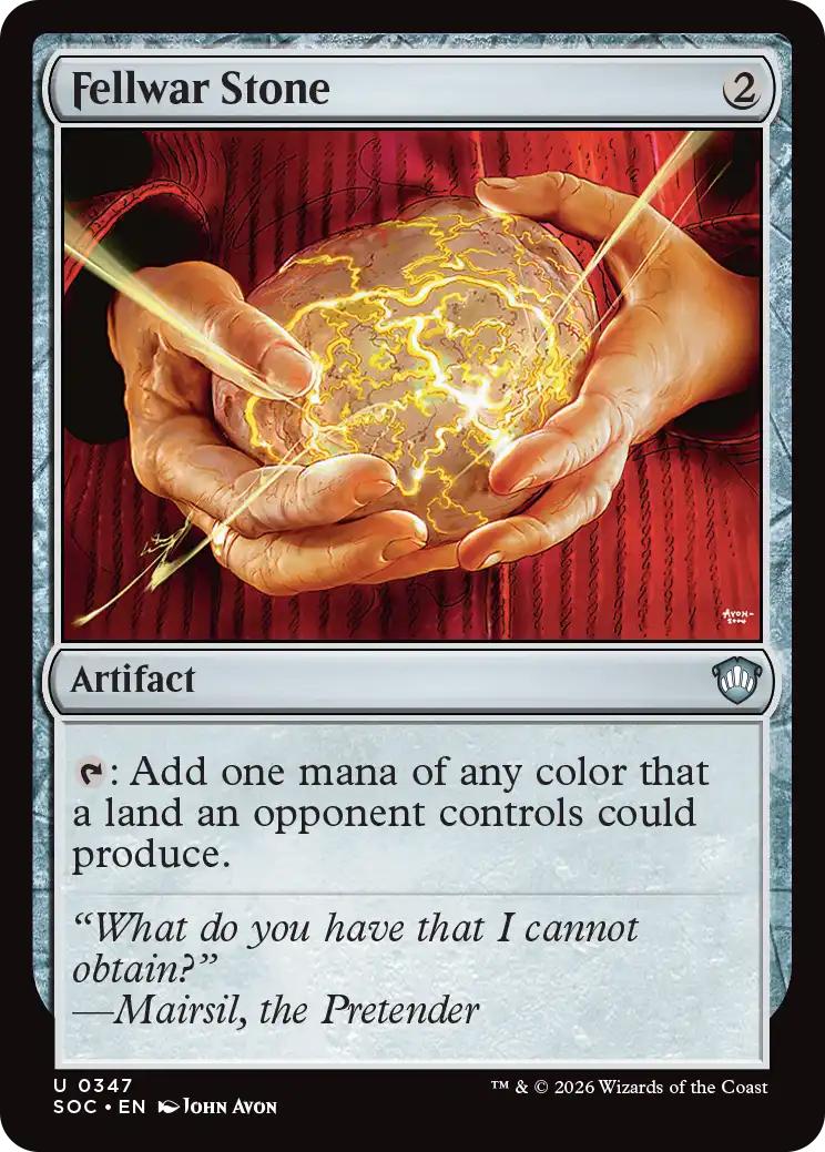 Fellwar Stone [347] [Secrets of Strixhaven: Commander] [Non-Foil]