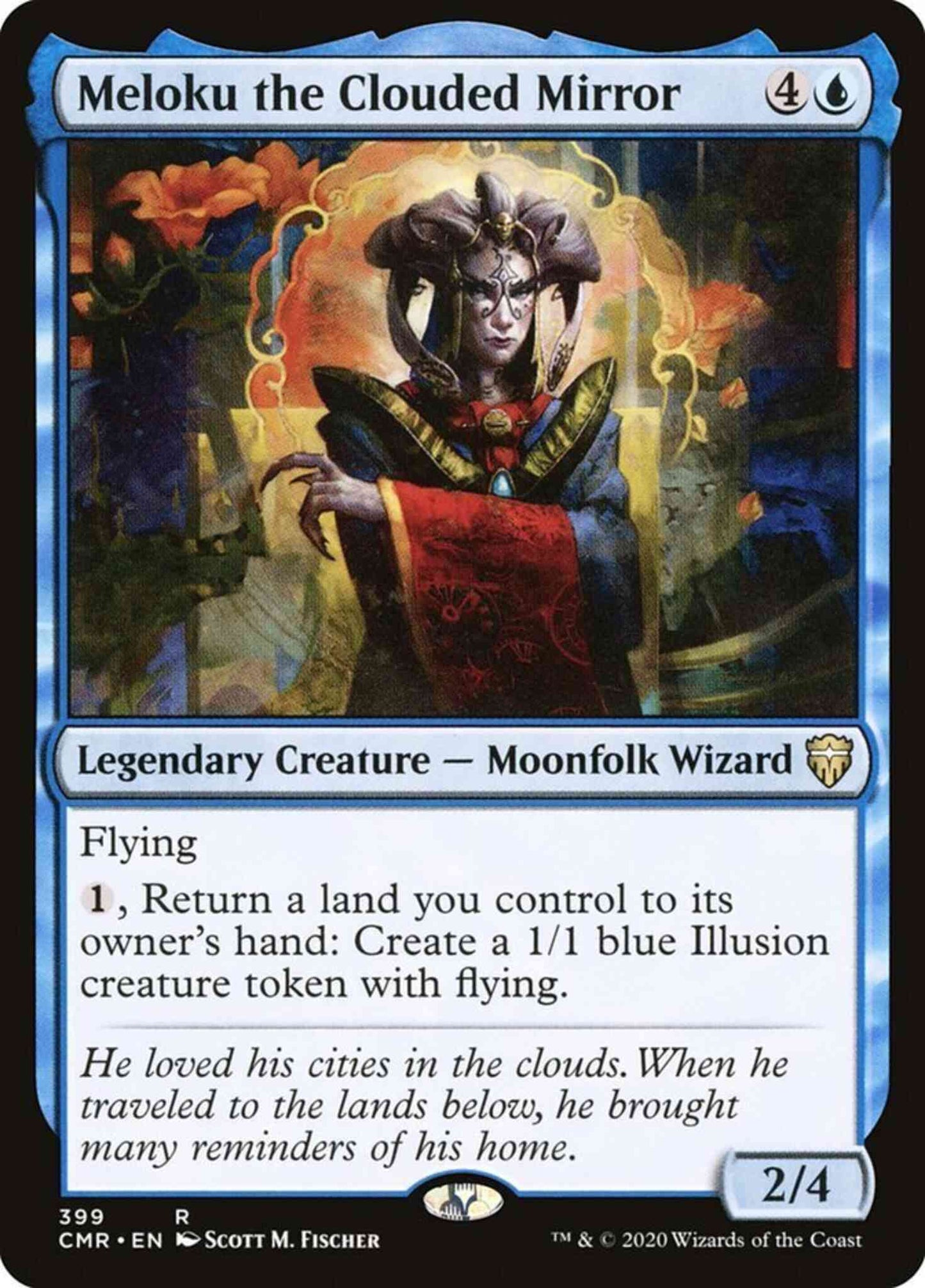 Meloku the Clouded Mirror [399] [Commander Legends] [Non-Foil]