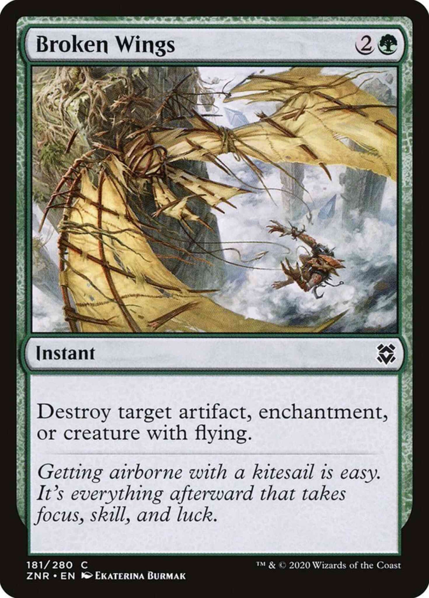 Broken Wings [181] [Zendikar Rising] [Non-Foil]