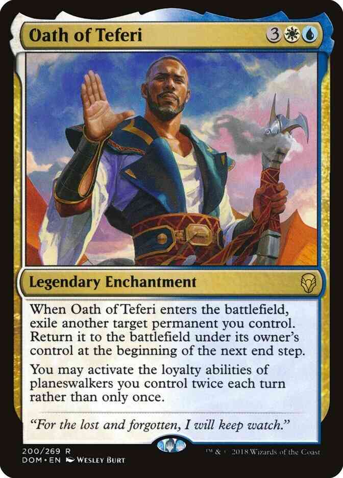 Oath of Teferi [200] [Dominaria] [Non-Foil]