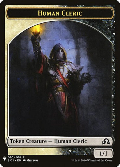 Arlinn, Embraced by the Moon Emblem (18) // Human Cleric Token (10) [TSOI-18] [SOI/SOI Set Symbol] [The List] [Non-Foil]