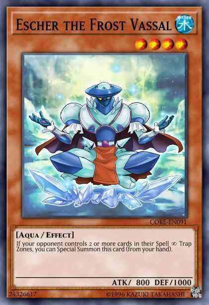 Escher the Frost Vassal - SR01-EN013 - Common - Unlimited
