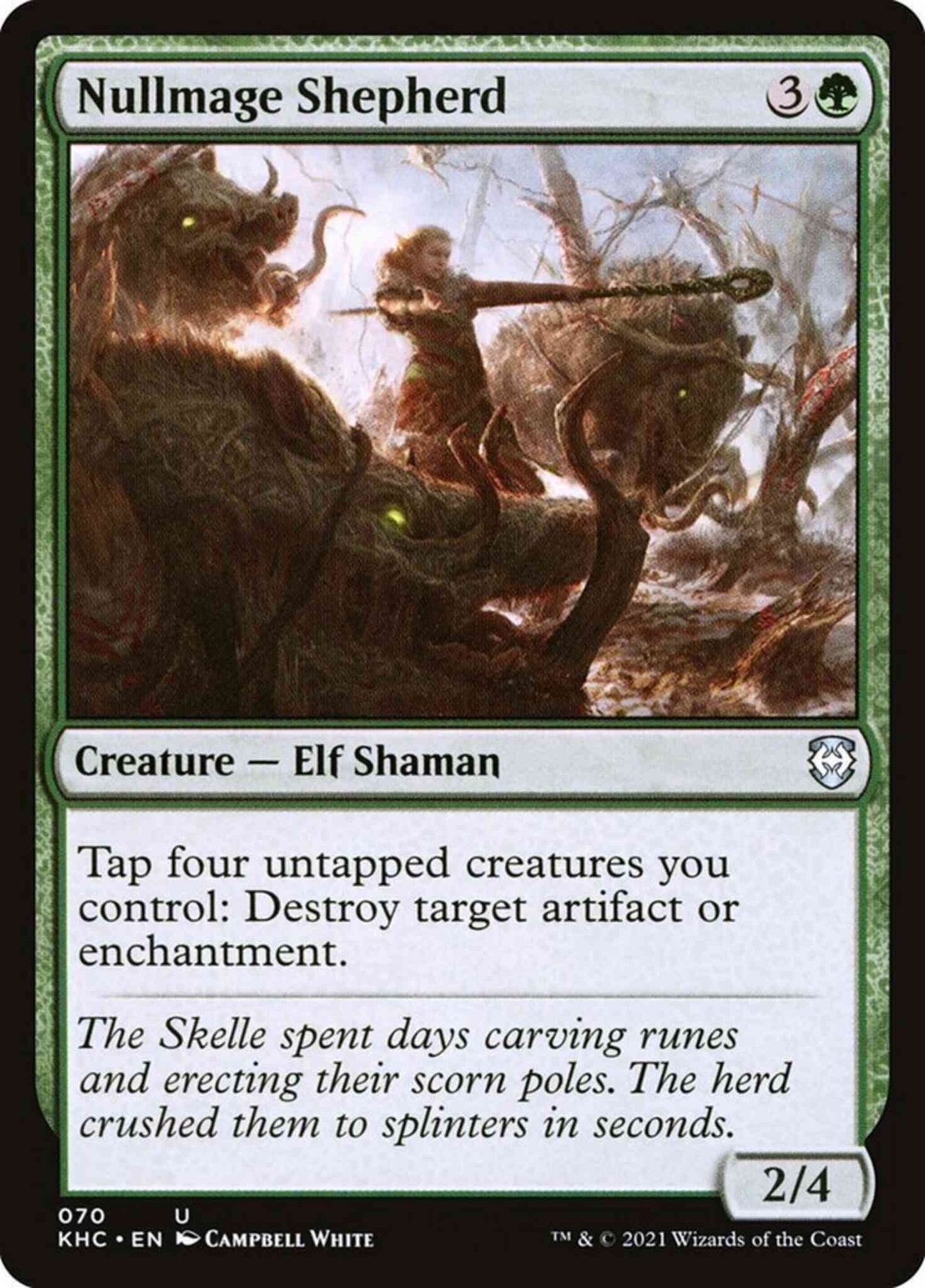 Nullmage Shepherd [70] [Kaldheim Commander] [Non-Foil]