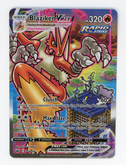 Blaziken VMAX — Rare Rainbow — ID 17555