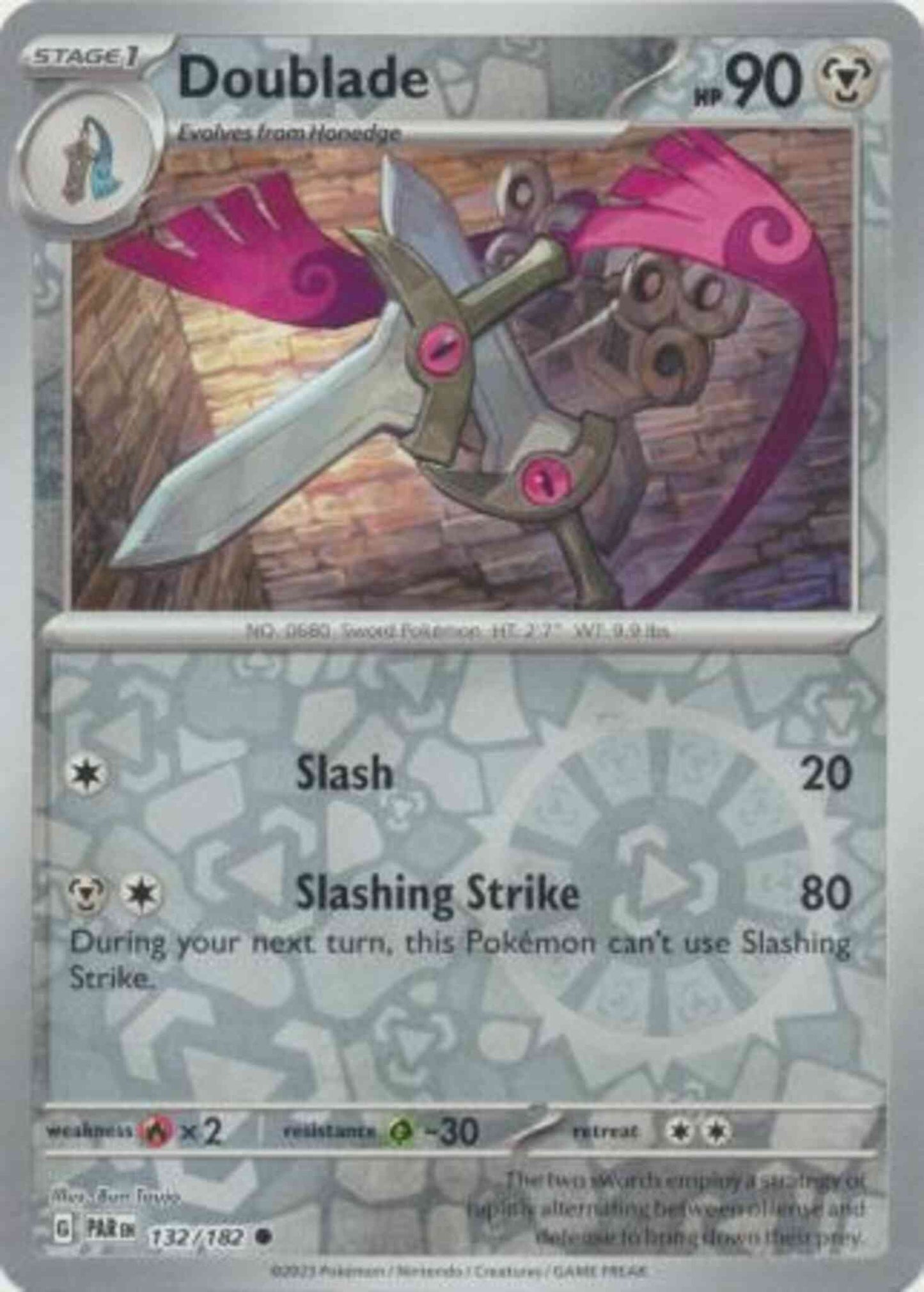 Doublade - 132/182 - Common [sv04-132] [Reverse Holo]