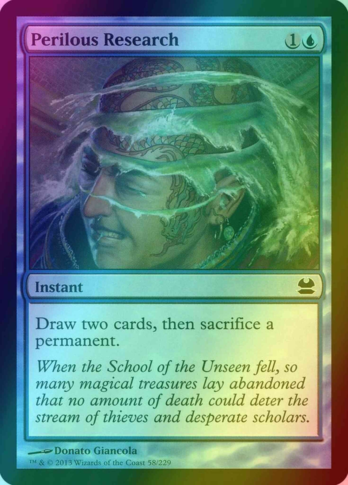 Perilous Research [58] [Modern Masters] [Foil]