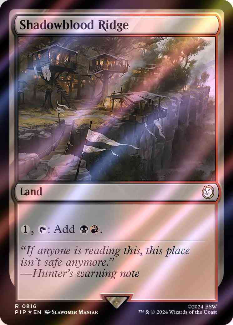Shadowblood Ridge [816] [Fallout] [Surge Foil]