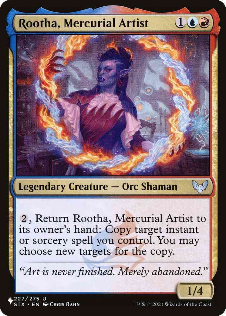 Rootha, Mercurial Artist [STX-227] [The List] [Non-Foil]
