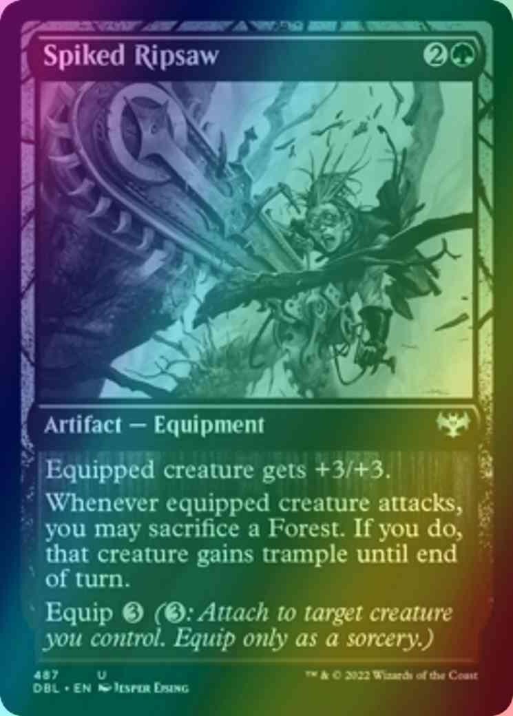 Spiked Ripsaw [487] [Innistrad: Double Feature] [Foil]