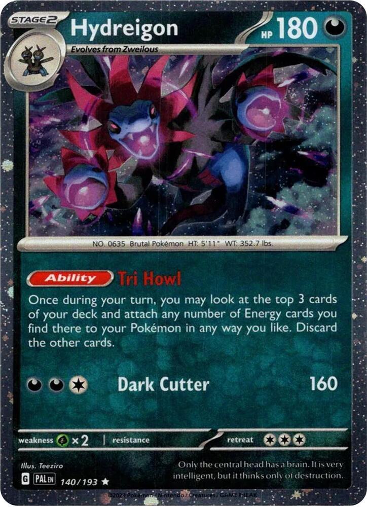 Hydreigon - 140/193 - Promo [Blister Pack] [sv02msp-140] [Cosmos Holo]
