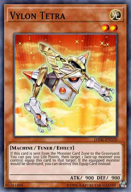 Vylon Tetra - BP02-EN106 - Mosaic Rare - 1st Edition