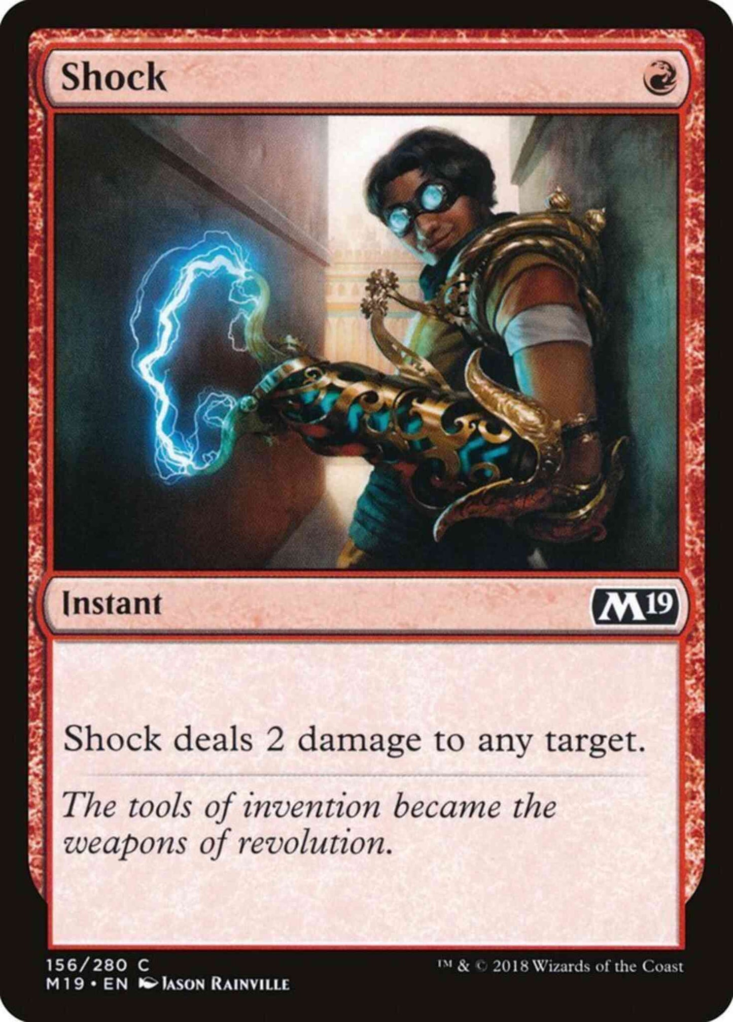 Shock [156] [Core Set 2019] [Non-Foil]