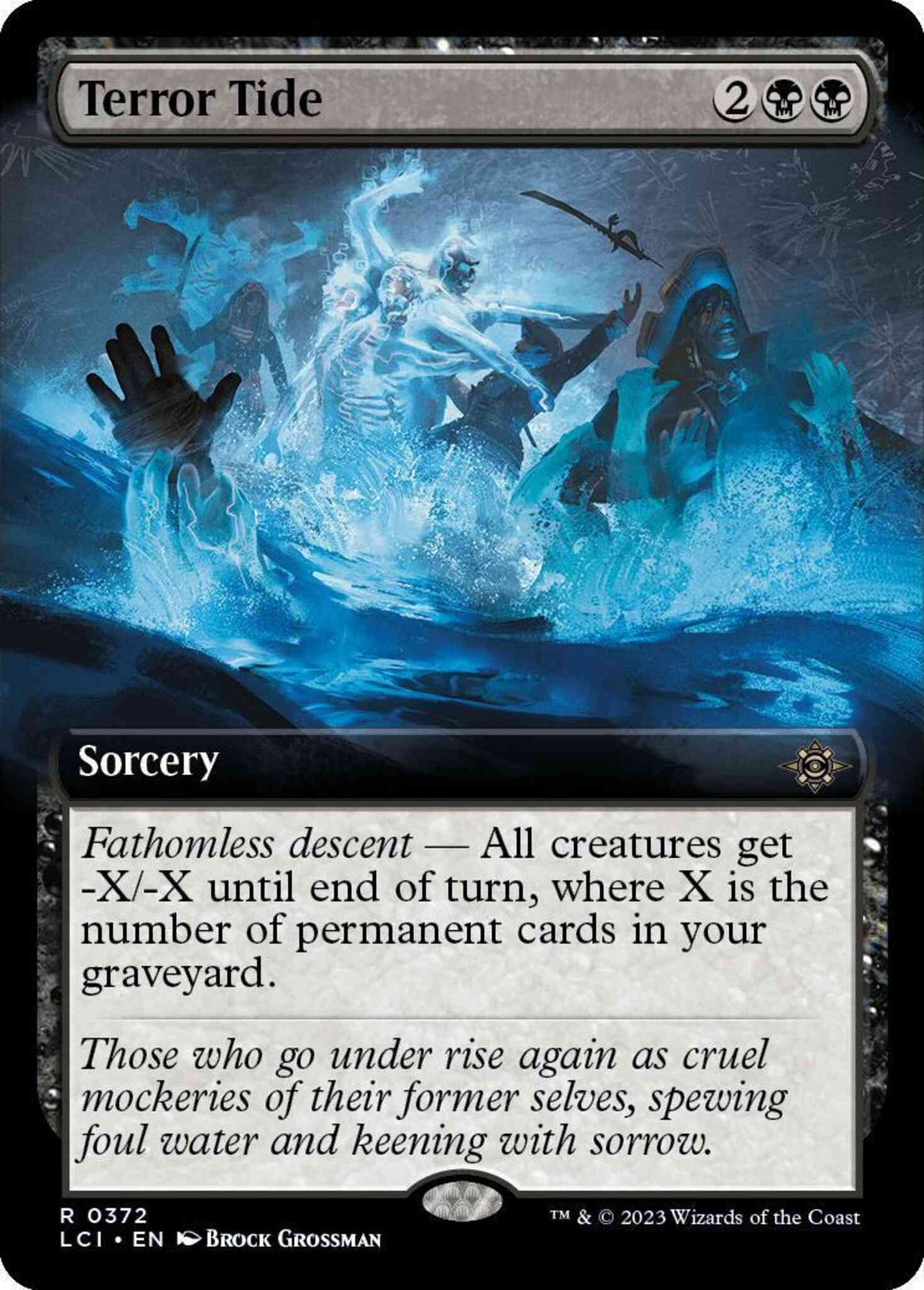 Terror Tide [372] [Extended Art] [The Lost Caverns of Ixalan] [Non-Foil]