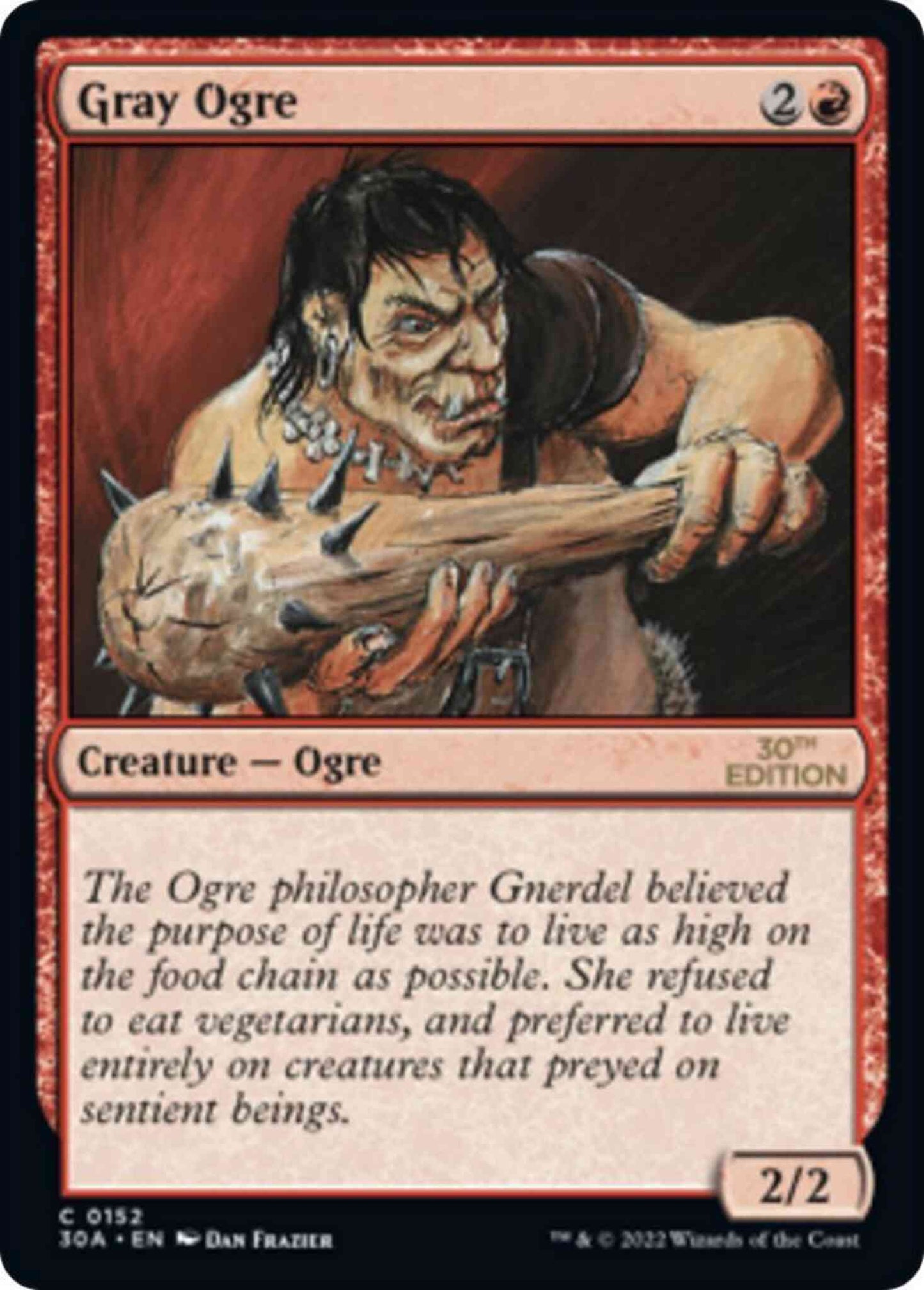 Gray Ogre [152] [30th Anniversary Edition] [Non-Foil]