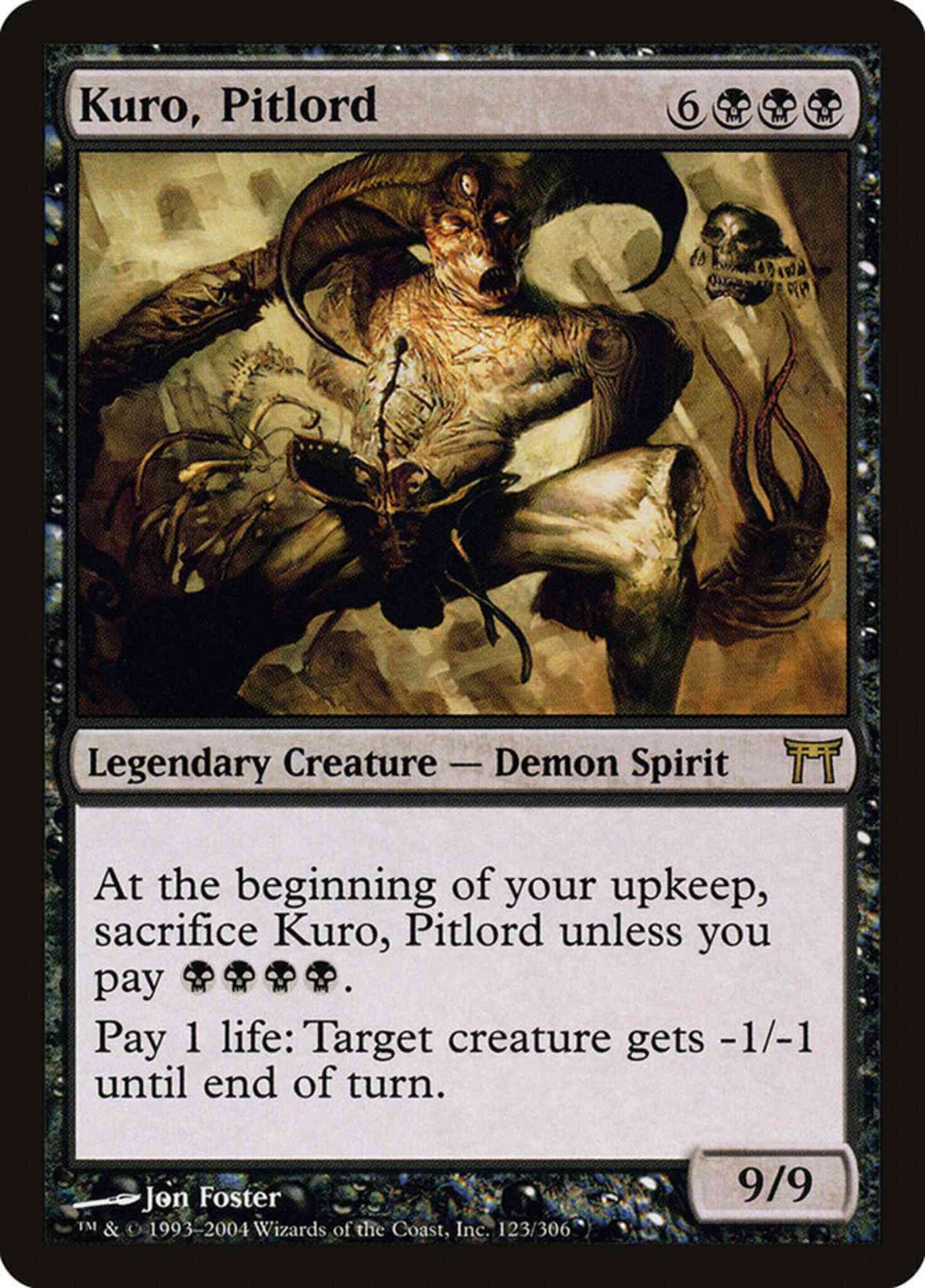 Kuro, Pitlord [123] [Champions of Kamigawa] [Non-Foil]
