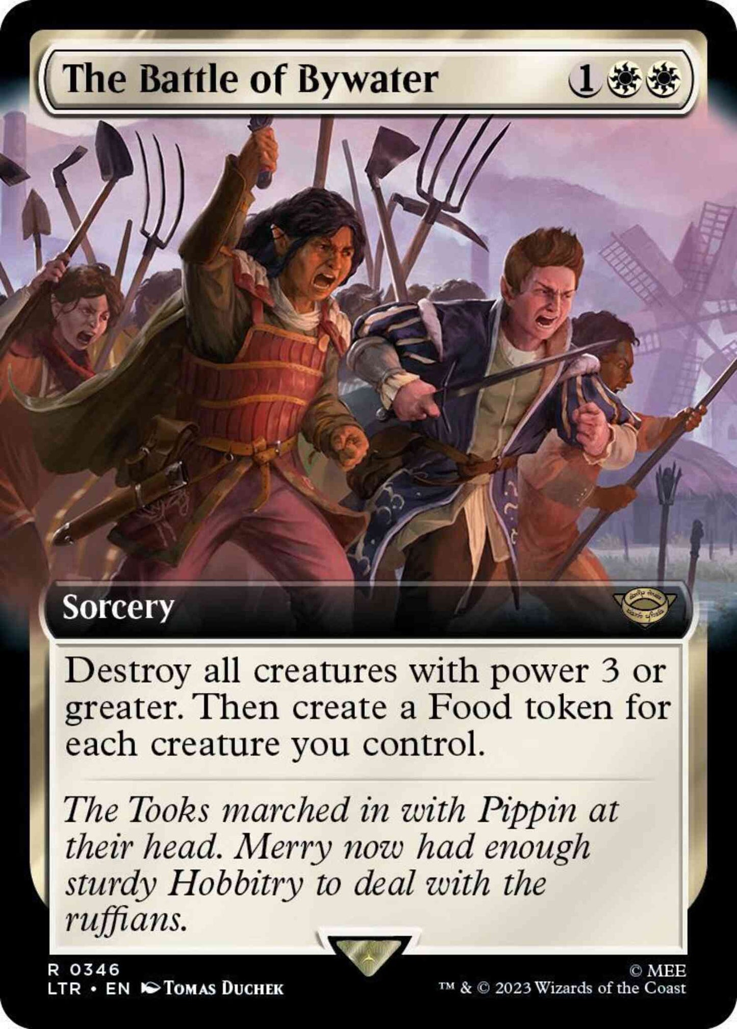 The Battle of Bywater [346] [Extended Art] [The Lord of the Rings: Tales of Middle-earth] [Non-Foil]