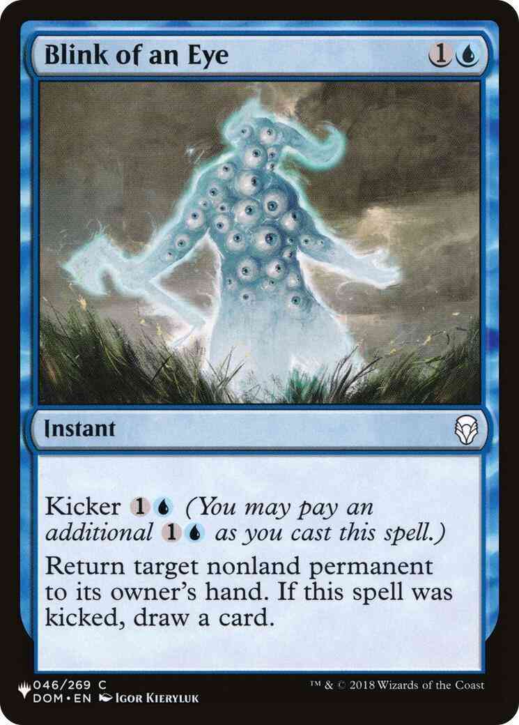 Blink of an Eye [DOM-46] [The List] [Non-Foil]
