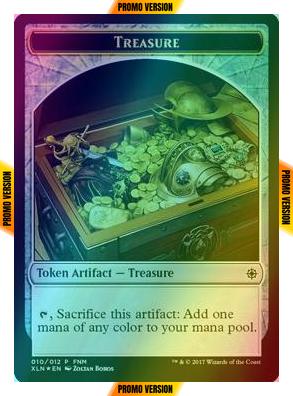 Treasure Token (10) // Vampire Token (10) [10] [Friday Night Magic 2017] [Foil]