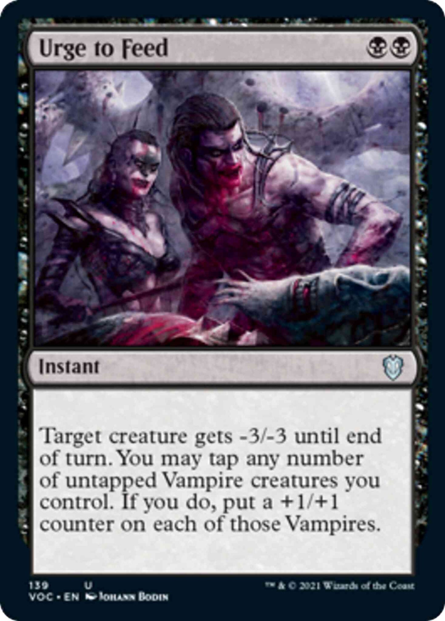 Urge to Feed [139] [Innistrad: Crimson Vow: Commander] [Non-Foil]