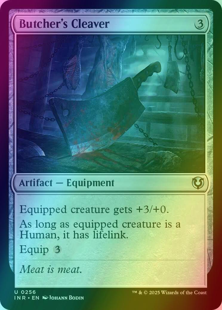 Butcher's Cleaver [256] [Innistrad Remastered] [Foil]